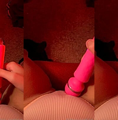 Whiptrax leaked video playing with her dildo