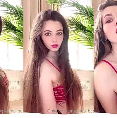 sexy onlyfans model Alina Becker teasing video