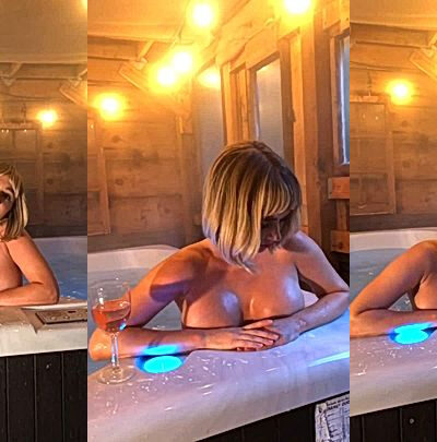 Sara Underwood hot chick is having a great time in the jacuzzi leaked onlyfans video