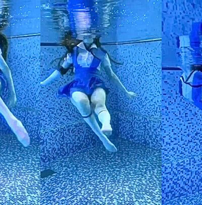 i need you here in this pool with me(Alina Becker)