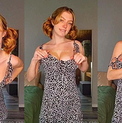 model carmen rae got one of the nicest boobs ever