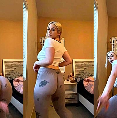 sexy onlyfans model shakes her big ass booty ( Pawgemily)