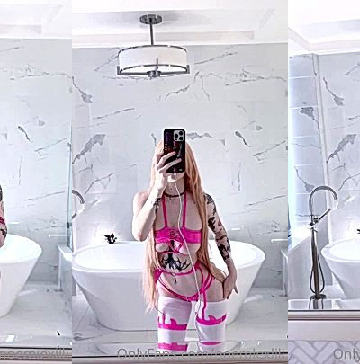 big tits model Noemiexlili gets freaky in the shower