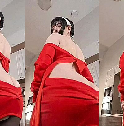 leaked onlyfans model Alina Becker shakes her big ass