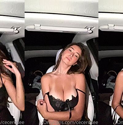 late-night tit rub with whispered moans in the car – CeCe Rose