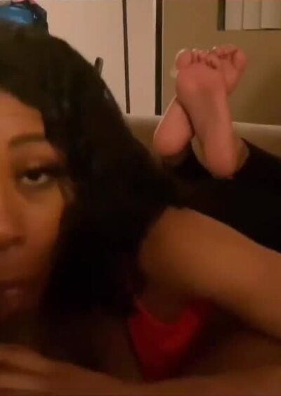 Amari Gold she gave me foot job and blowjob porn video